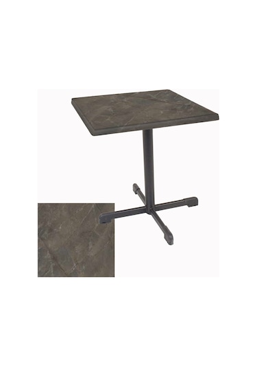 Halley Kare Masa 80x80 Cm - Werzalit, Wermodin Ve Allzalit Tabla - Halong Çok Renkli