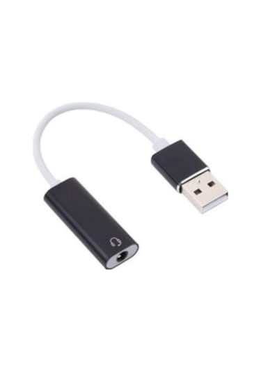 Mikrofonlu Kulaklık Usb Çevirici Usb Ses Kartı 7.1 Tek Girişli Usb Ses Kartı