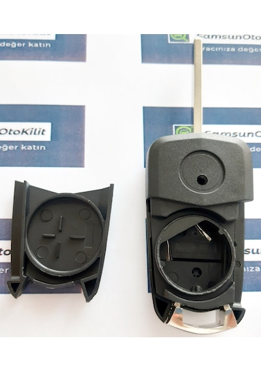 Opel Astra H Corsa D Sustalı Kumanda Kabı 2 Buton Vidalı Logolu