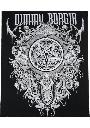 Zepplin Giyim Dimmu Borgir Eonian Büyük Sırt Patch Yama