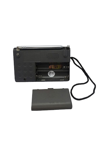Lemestar Indın Bc-r119 Gümüş Gri Mini Radyo - Am/fm Çift Bant, Taşınabilir, Gömülü Hoparlör, 3.5mm Kulaklık Bağlantısı, 2xaa Pil İle Çalışır Pil Dahil Değil
