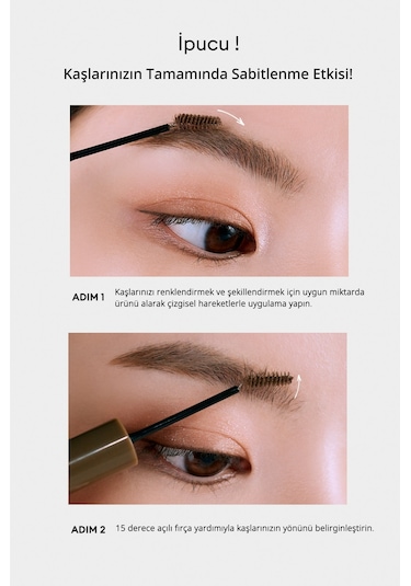 Peripera Speedy Skinny Browcara 01 Cool Gray