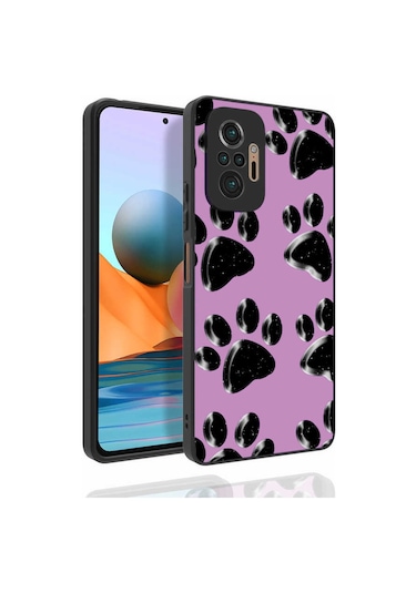 Redmi Note 10 Pro Kılıf Desenli Kamera Korumalı Parlak Nora Kapak - No3 NO3 No3