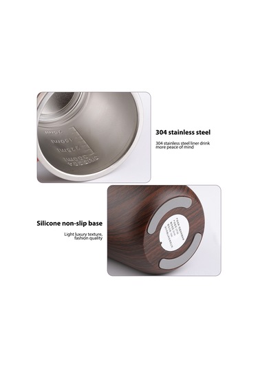 Teltree 304 Çelik Şarjlı Manyetik Karıştırma Bardak - 300ml Su Geçirmez Kahve Çay Mikseri Beyaz