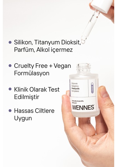 Gözenek Sıkılaştırıcı Prebiyotik Serum Luna22