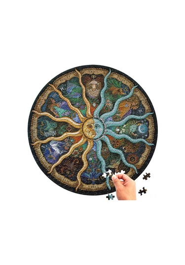 Geeroyoo 500 Parça Yetişkin Ve Çocuklar İçin Renkli Puzzle - Eğlenceli Dıy Aktivite Ve Hediye Diğer