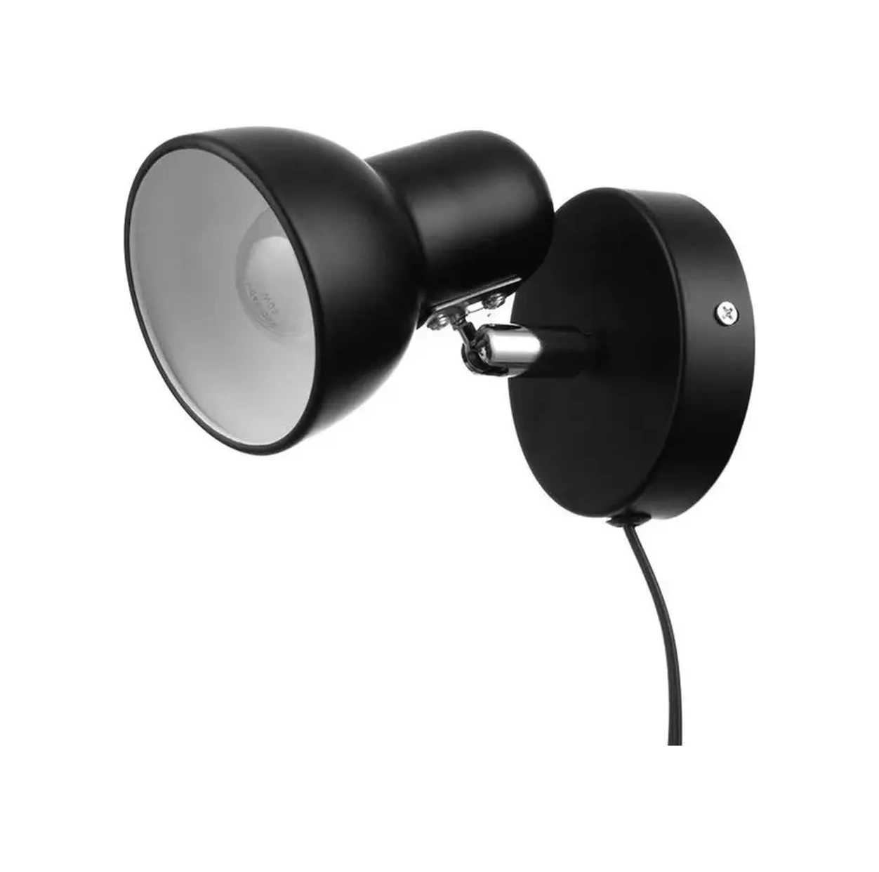 Bayerlux Duvara Monte Tel İpli Sote Ses E27 40w Siyah 158534383 Siyah