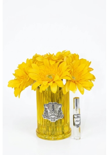 Renkli Vazo Silver Gerbera 8 Li Ağaç 47957776