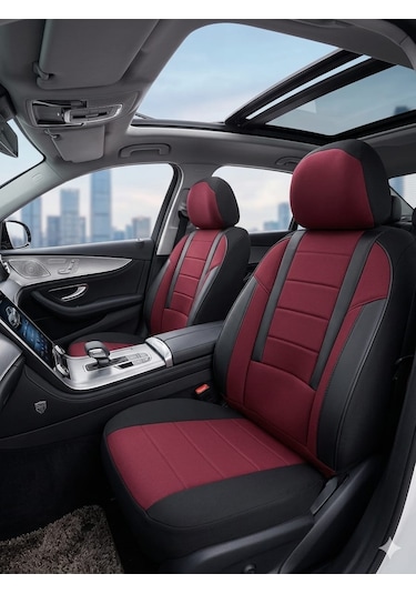 Veloce Bordo Serisi Citroen C2 Koltuk Kılıfı Tam Set