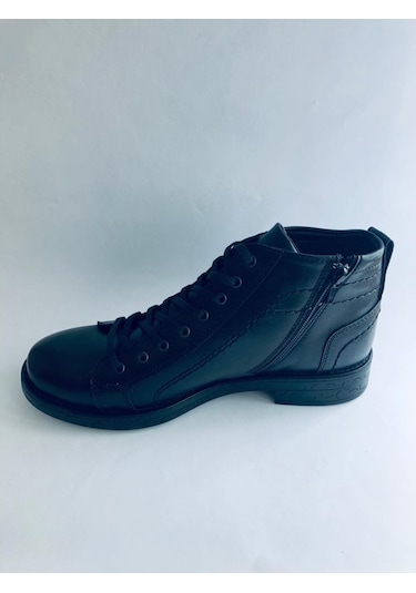 Içten Fermuarlı Yarım Konç Erkek Bot