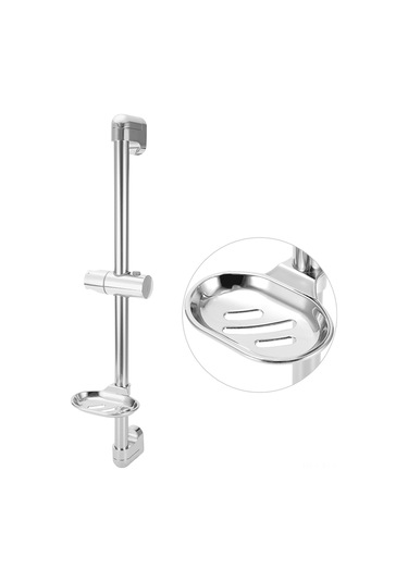 Xindoker Stainless Steel Duş Başlığı Tutucu: Yükseklik Ve Açı Ayarlanabilir, 360 Döner Sabun Rafı, Kolay Kurulum Diğer