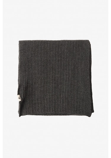 AC&Co / Altınyıldız Classics Erkek Gri Melanj Rüzgar Geçirmez Sıcak Tutan Triko Atkı-bere Set