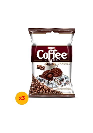 Coffee Intense Kahve Aromalı Sert Şeker 3 x 350 G