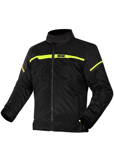 Ls2 Riva Siyah-neon Sarı 4 Mevsim Motosiklet Montu