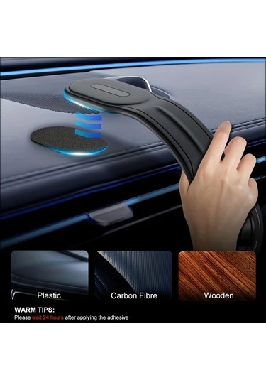 Primepickings Fleximounts Magnetic Araç Telefon Tutucu Çıkarılabilir Bükülebilir Alüminyum Kol