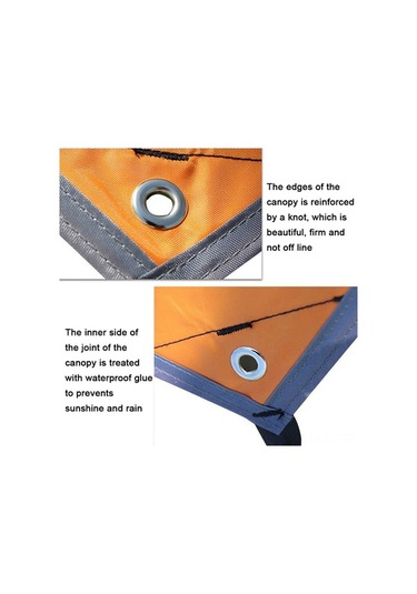 Tongxida Bahçe, Plaj Ve Kamp İçin Çok Amaçlı Oxford Kumaş Gölgelik, Mavi Renkli, Sağlam Ve Uygun Mavi