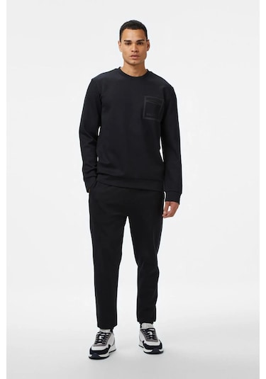 Nautica Erkek Siyah Classic Fit Sweatshirt-11430 Siyah