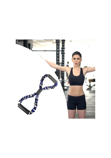 Maoyaya Dolıty 1 Adet Direnç Bantları Elastik Bant Spor Salonu Mavi Bilezik Formatında Mavi