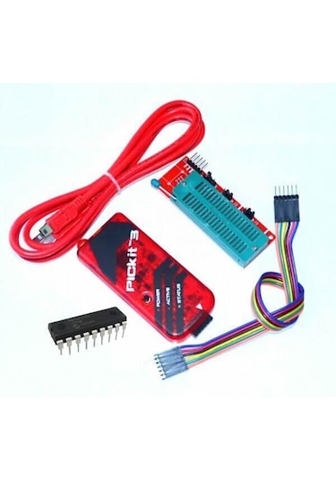 Pickit3 Pic Programlama Kartı Ve Dip Çevirici Adaptör