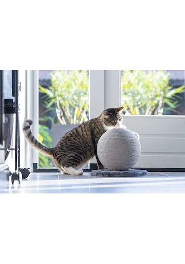 Karlıe Kedi Tırmalama Küresi Bolly Gri 30.5cm