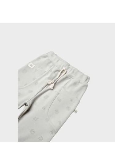 Bibaby Organik Pantolon Love Our Warth Yeşil-11641 Yeşil