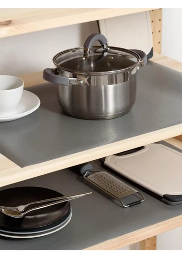 Heavenly Place Mutfak Çekmecesi İçin Rulo Halinde 60 500 Eva Silikon Kauçuk Çekmecesi Silikon Mat Gri 177615770 Diğer