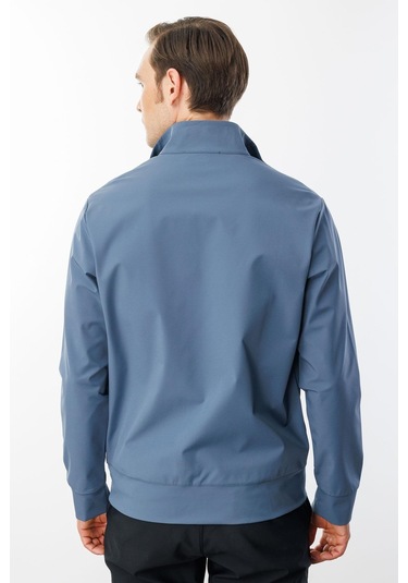 Erkek Hakim Yaka Yan Cepli Mont H.mavi H.mavi