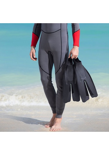 Yaozixa Siyah Tpr+polipropilen Yüzme Ayakaküsü - Serbest Yüzme, Dalış Ve Treningi İçin İyileştirilmiş İtki Ve Kontrol - S Bedeni Siyah