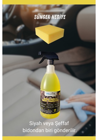 Detay Temizleyici Araç İçi Temizleyici 1000 Ml Süngerli