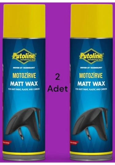 Putoline Matt Wax Mat Yüzey Parlatıcı Cila 500 Ml 2 Adet