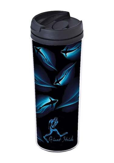 Giant Stride Shark Blue Tumbler