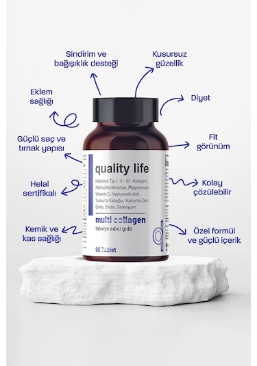 Quality Life Multi Collagen 90 Tablet