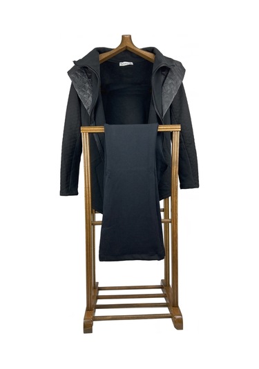 Melada Mobilya Gürgen İkili Dilsiz Uşak Cilalı Ceviz Basic Ceviz