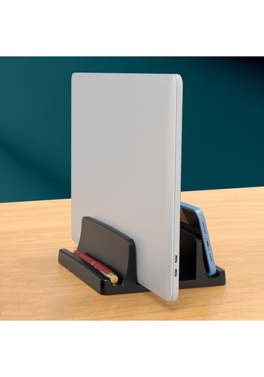 Homyl Dizüstü Bilgisayar Standı Çift Lı Tasarım Ev Siyah