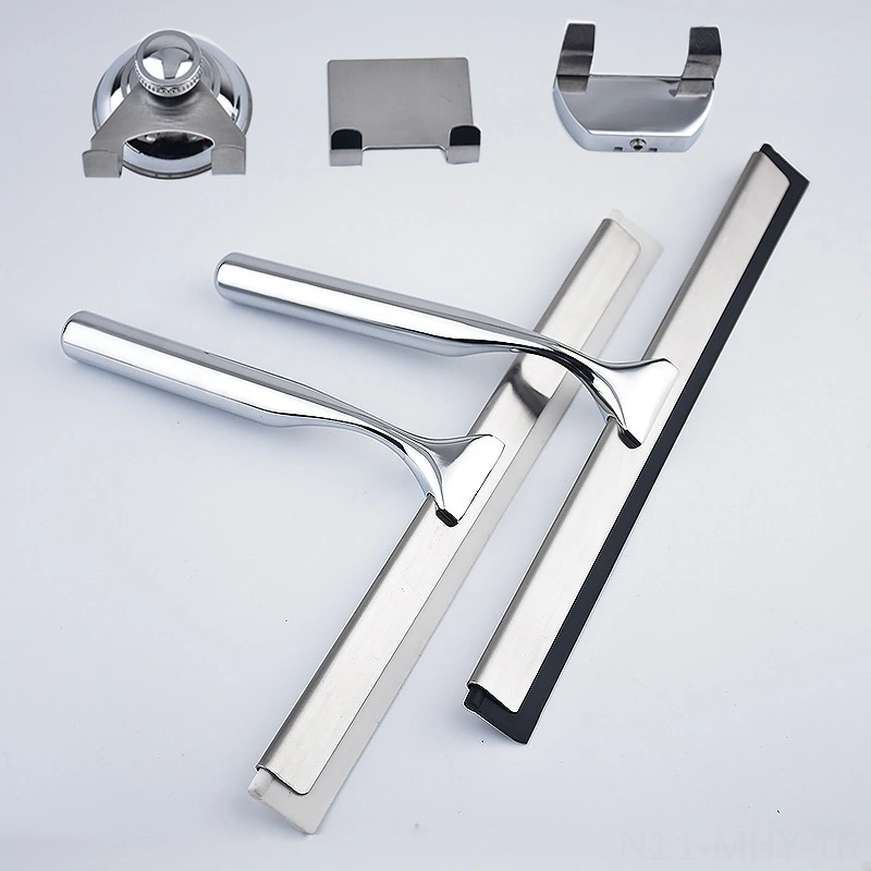 Monyee Cam Temizleyici - Çinko Alaşımlı Ve Paslanmaz Çelik, Tek Taraflı Silme, Ev Kullanıma Uygun, Süper Tutuculu Siyah Kauçuk Bantlı A Modeli Diğer