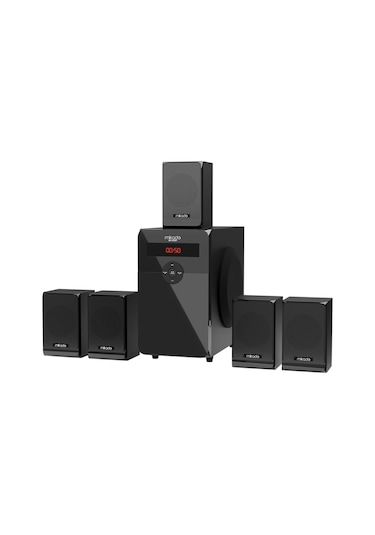 Mıkado Md-582bt, 110w, 5+1, Masaüstü, Usb/sd/fm/bluetooth, Siyah Kasa, Ev Sinema Sistemi