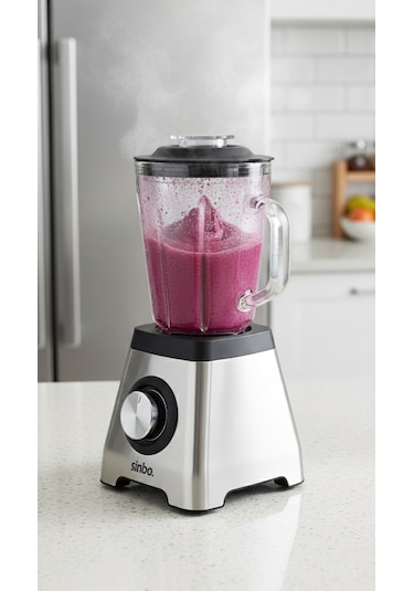 Sinbo SHB - 7519  1.5 L 6 lı Çelik Bıçak Buz Kırma Paslanmaz Turbo Blender