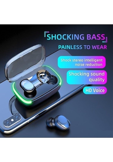 Time&Tech Y60 Earbuds Bluetooth 5.4  Kulak İçi Kulaklık