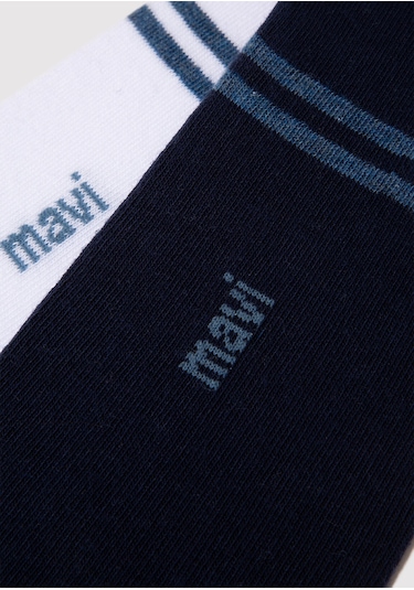 Mavi - 2Li Patik Çorap Seti 092593-33648 Lacivert (479307844) Lacivert