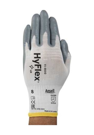 Ansell Hyflex 11-800 Mekanik Ve Çok Amaçlı Antistatik Montaj Eldi