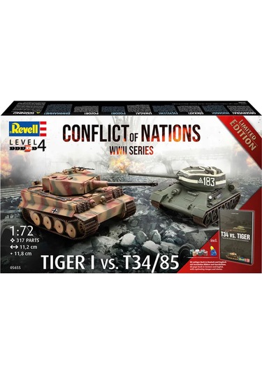 Revell Gift Set Askeri Gift Set Conflict Of Nations Wwıı Series 5655