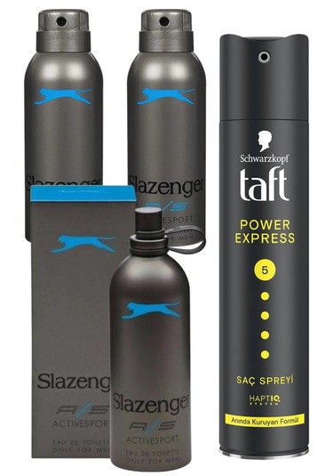Activesport Mavi Edt Erkek Parfüm 125 Ml + 2 Deodorant 150ml + Ta