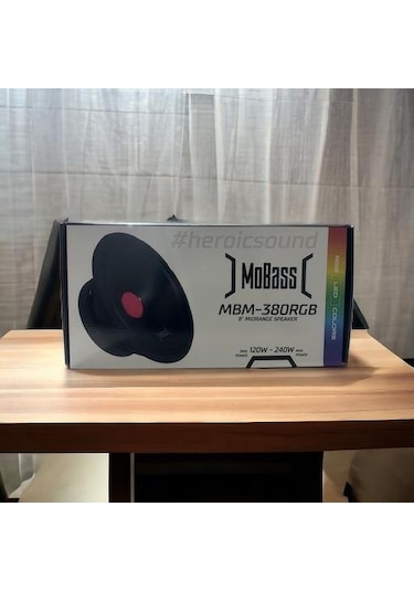 Mobass Mbm-380rgb 20cm Midrange Hoparlör Takımı