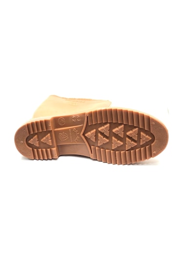 Kocamanlar Palalı Krep Kauçuk Kaymaz Soğuk Su Geçirmez İş Ve Av Botu Çizmesi Turuncu