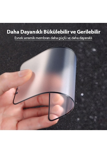 Bufalo Samsung Galaxy S23 MAT Seramik 9D Tam Kaplama Ekran Koruyucu