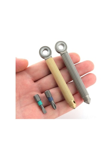 Tongxida Manyetik Modüler Tornavida Seti - Titanyum/pirinç Saplı, Değiştirilebilir Uçlu, Cam Kırma Özelliğli