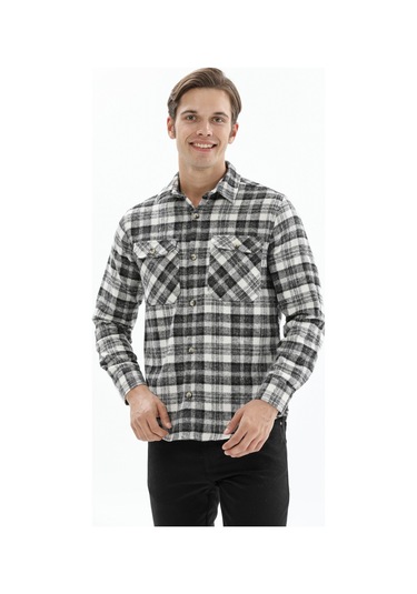 Finesuits Erkek Akrilik Flanel 2422204070.akrr Siyah