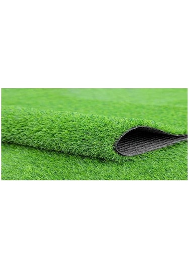 Çim Halı 7 Mm Bahçe Balkon Yapay Çim Halı Sunni Çim Halı Kaymaz Taban Yeşil