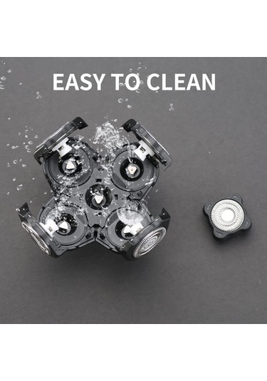 5 Bıçaklı Ana Tıraş Makinesi Yedek Başlığı Elektrikli Tıraş Makinesi Başlığı, Zqkla