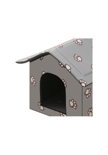 Suntek Açık Kedi Evi Küçük Köpek Kulübesi Mağarası Gri-m